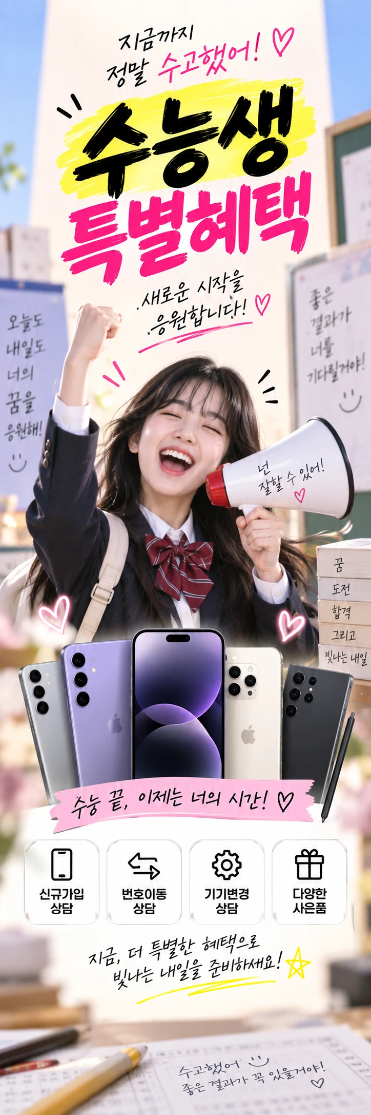 D-014 할인 휴대폰 매장 메쉬배너 디자인