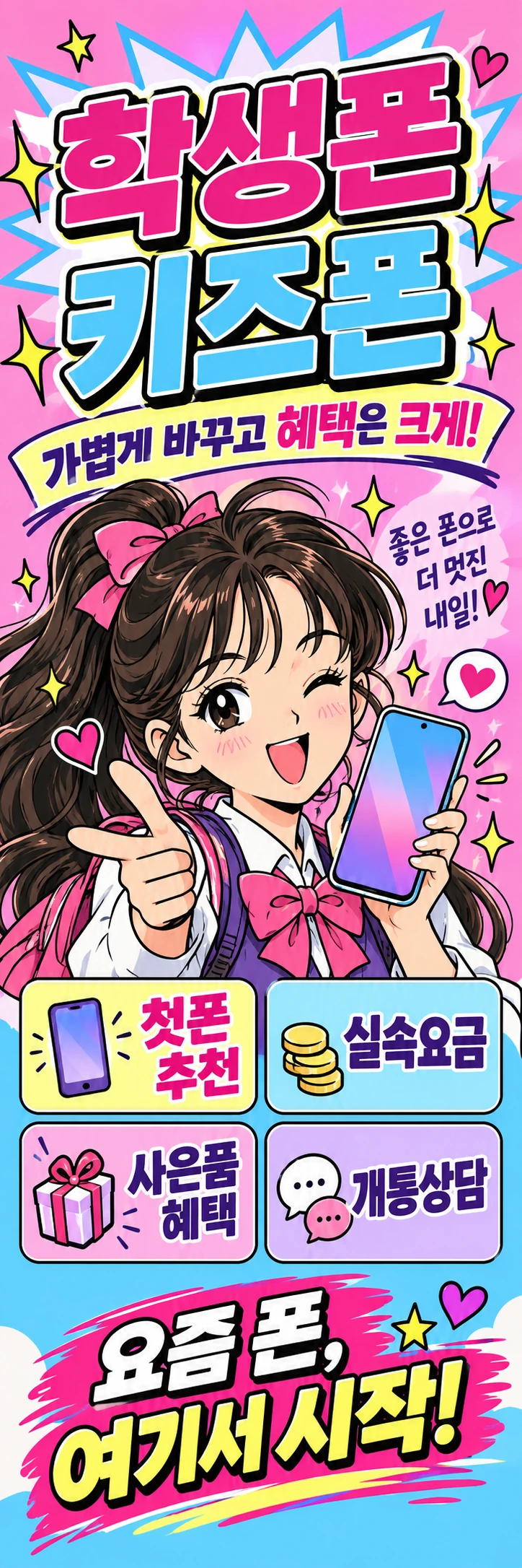 D-034 할인 휴대폰 매장 메쉬배너 디자인