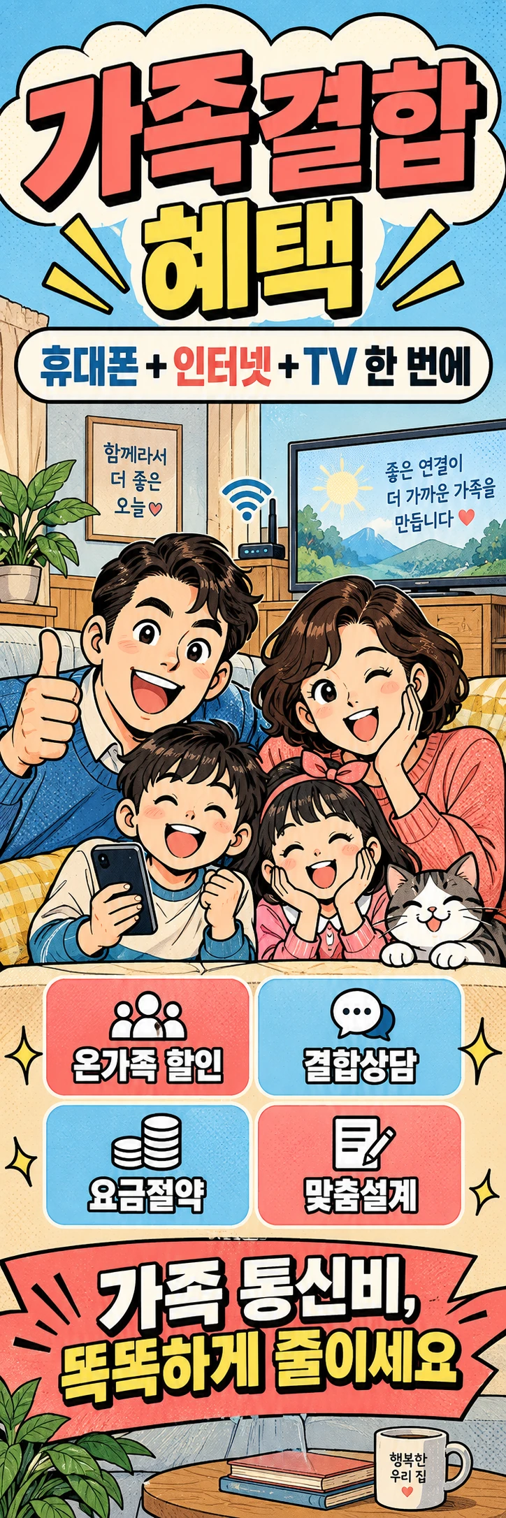 E-017 인터넷결합 휴대폰 매장 메쉬배너 디자인