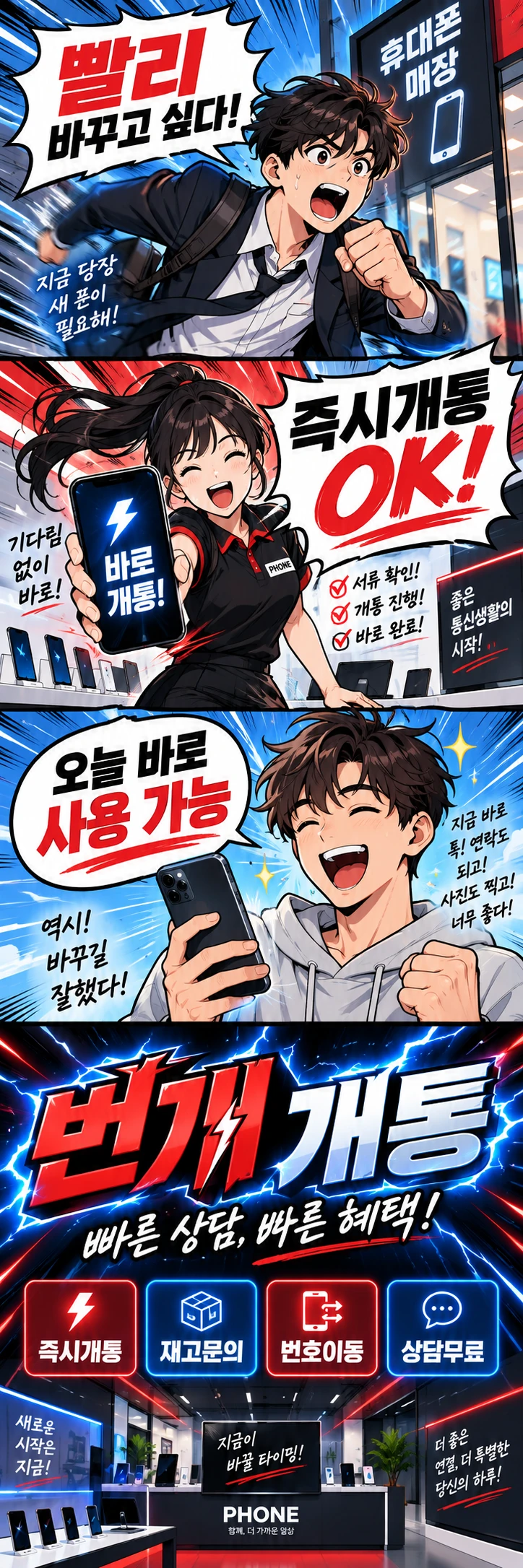 C-029 가입·변경 휴대폰 매장 메쉬배너 디자인