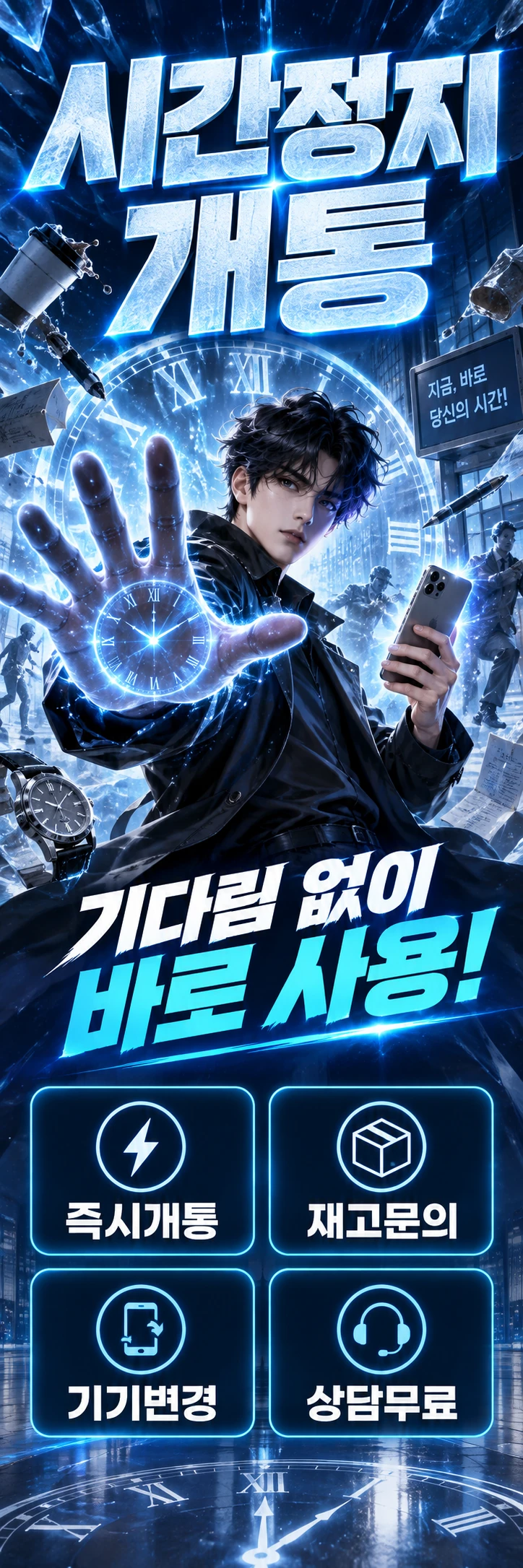 C-031 가입·변경 휴대폰 매장 메쉬배너 디자인