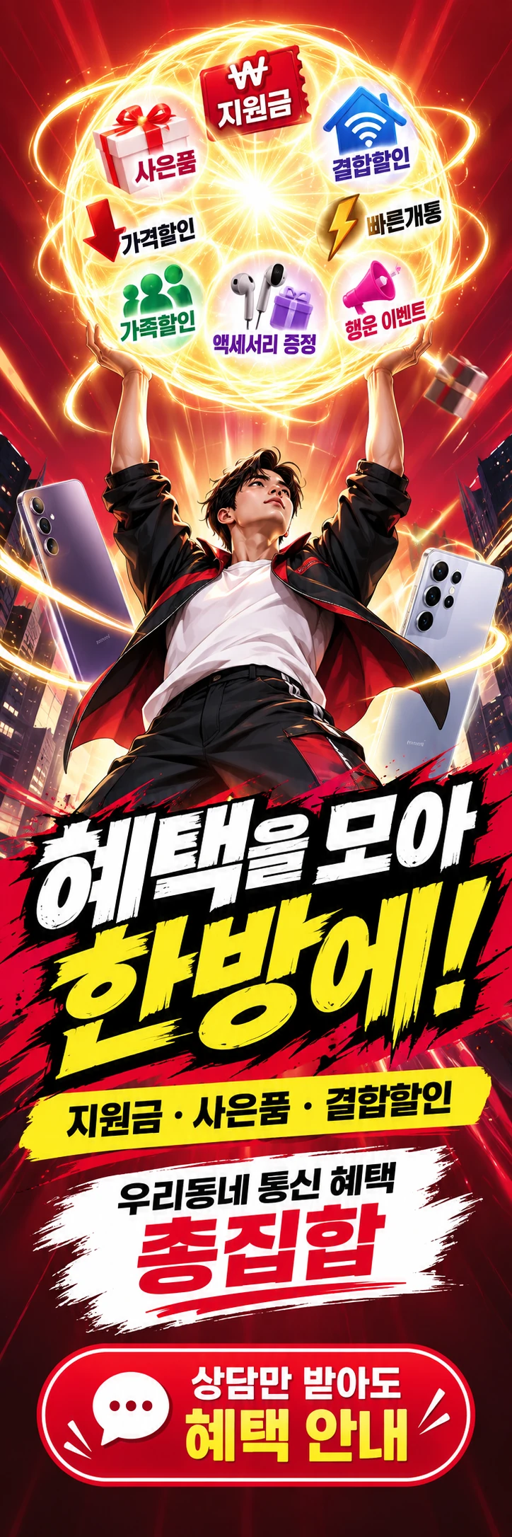D-052 할인 휴대폰 매장 메쉬배너 디자인