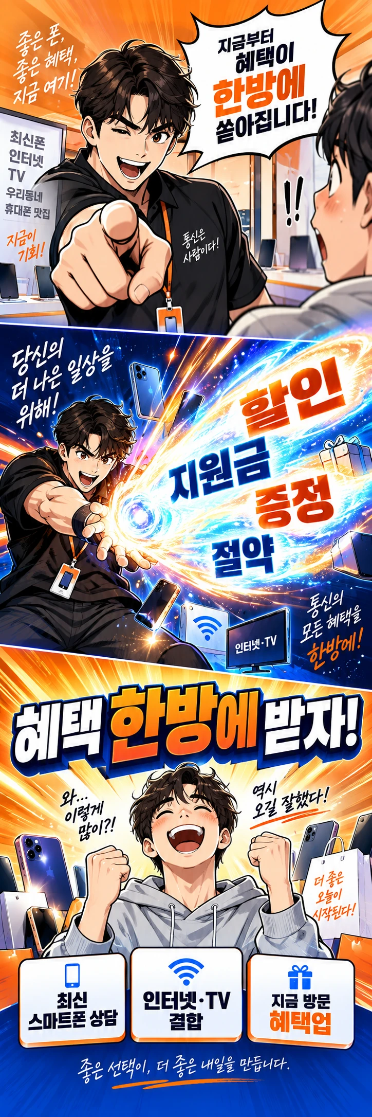 D-077 할인 휴대폰 매장 메쉬배너 디자인