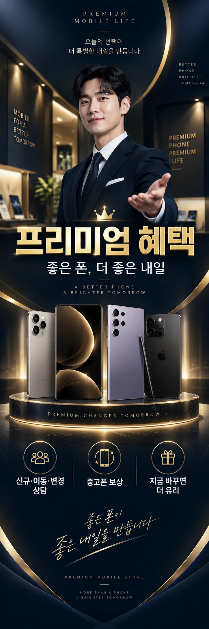 D-083 할인 휴대폰 매장 메쉬배너 디자인